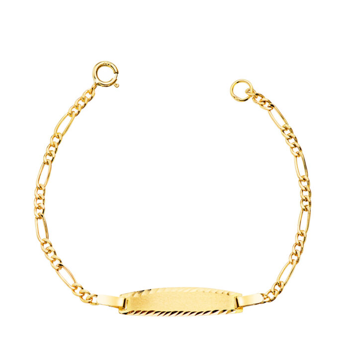 18K ESCLAVA ORO AMARILLO CARTIER 3X1 HUECA. ANCHO: 1.5MM. PLACA CHAPA: 19X4MM. LARGO 12CM
