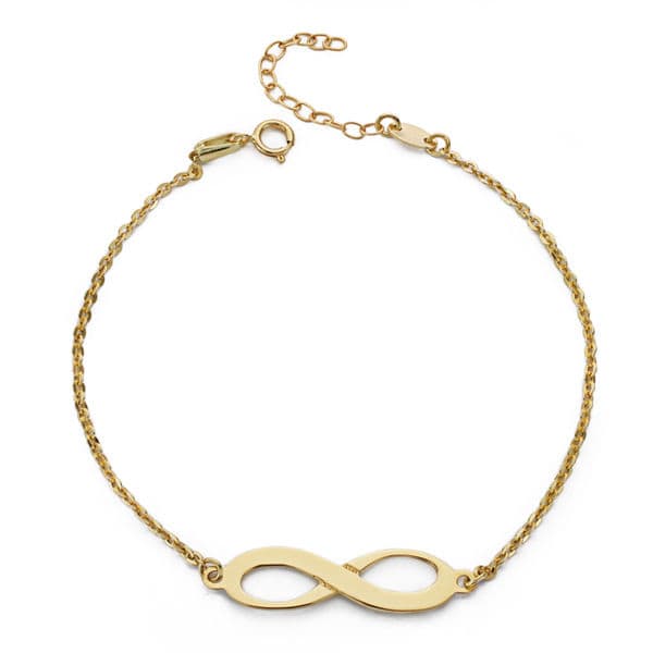 18K PULSERA ORO AMARILLO INFINITY 19.5 CM