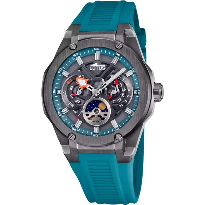 RELOJ DE HOMBRE LOTUS VORTEX FASE LUNAR AZUL 18946/2