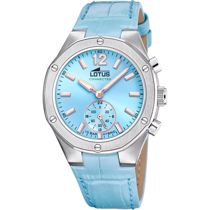 RELOJ LOTUS CONNECTED 18972/3 AZUL CORREA DE PIEL, MUJER