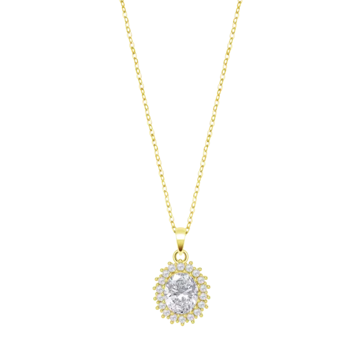 COLLAR LOTUS SILVER LP3459-1/7 PLATA, MUJER