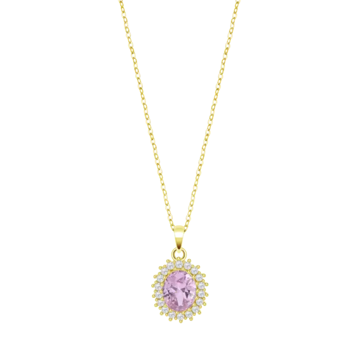 COLLAR LOTUS SILVER LP3459-1/8 PLATA, MUJER