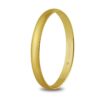 Alianza de boda clásica media caña de oro amarillo 18K de 2,5 mm con acabado pulido brillante modelo 50253 de Argyor.