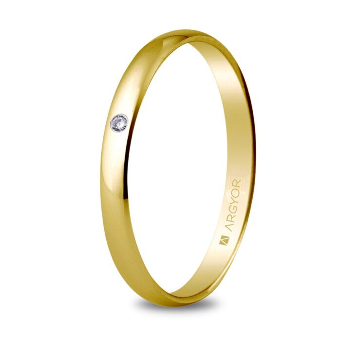 Alianza de boda oro 50253D