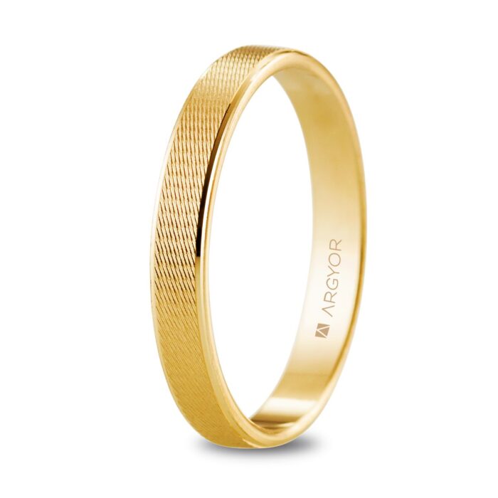 Alianza oro amarillo 3mm