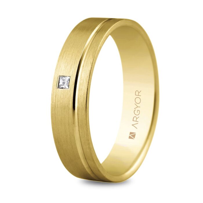 Alianza oro diamante 5150316P