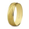 Alianza de Boda Argyor Oro Amarillo 18K – Diseño Estriado (5 mm)