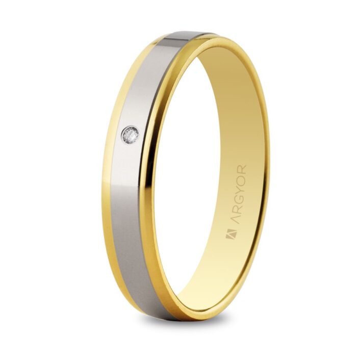 Alianza de boda 2oros 5235158D