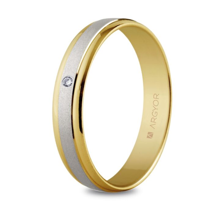 Alianza de boda 2oros 5240044D