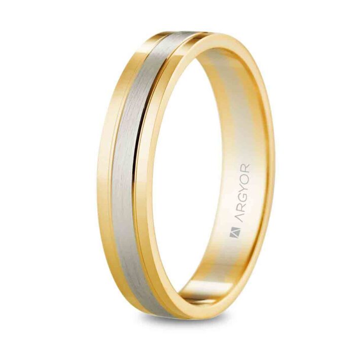Alianza oro bicolor 5240525