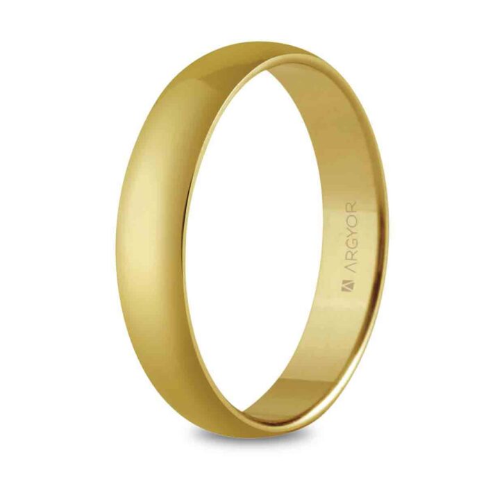 Alianza boda 4mm oro confort (5640001)