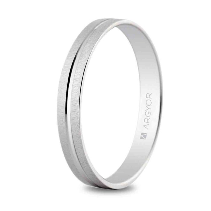Alianza oro blanco 5B30474