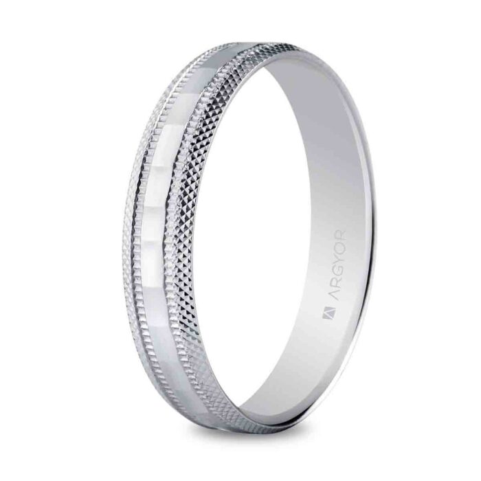 Alianza oro blanco 5B40115