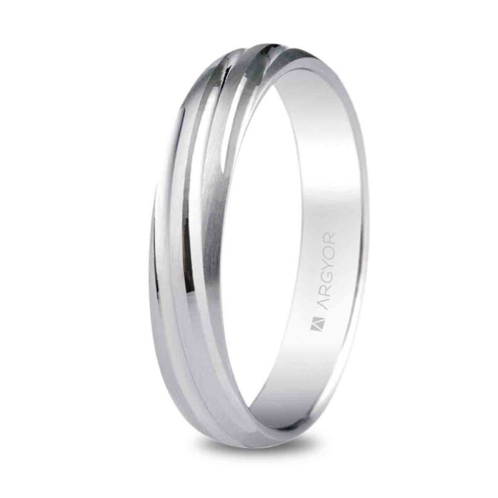Alianza oro blanco 5B40266