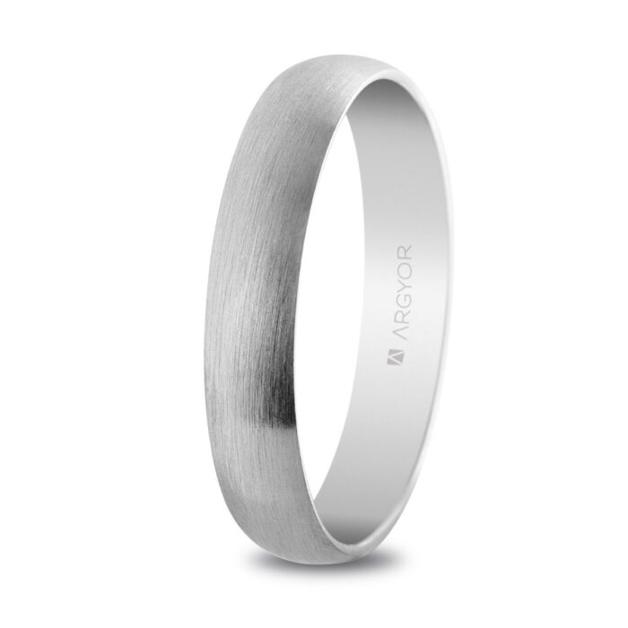 Alianza de oro blanco 5B405S
