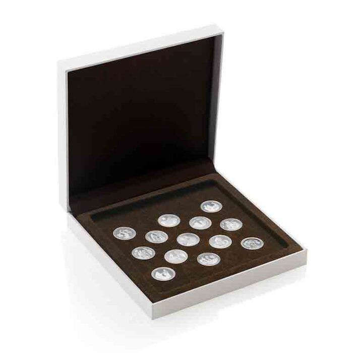 Juego de arras en plata