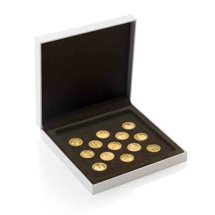 Juego de arras oro amarillo