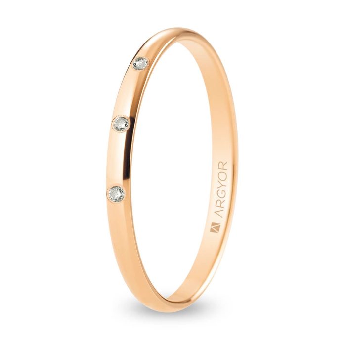 Alianzas oro rosa