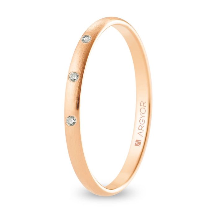 Alianzas oro rosa