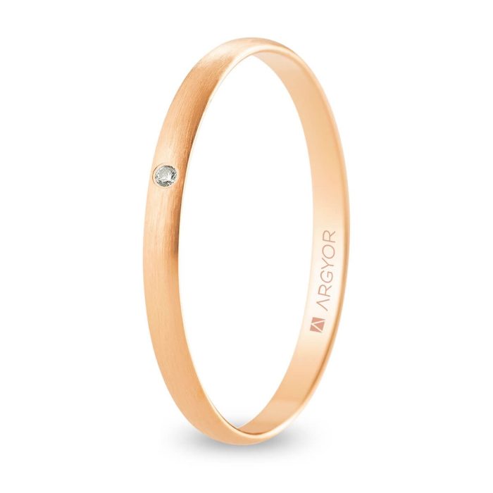 Alianzas oro rosa