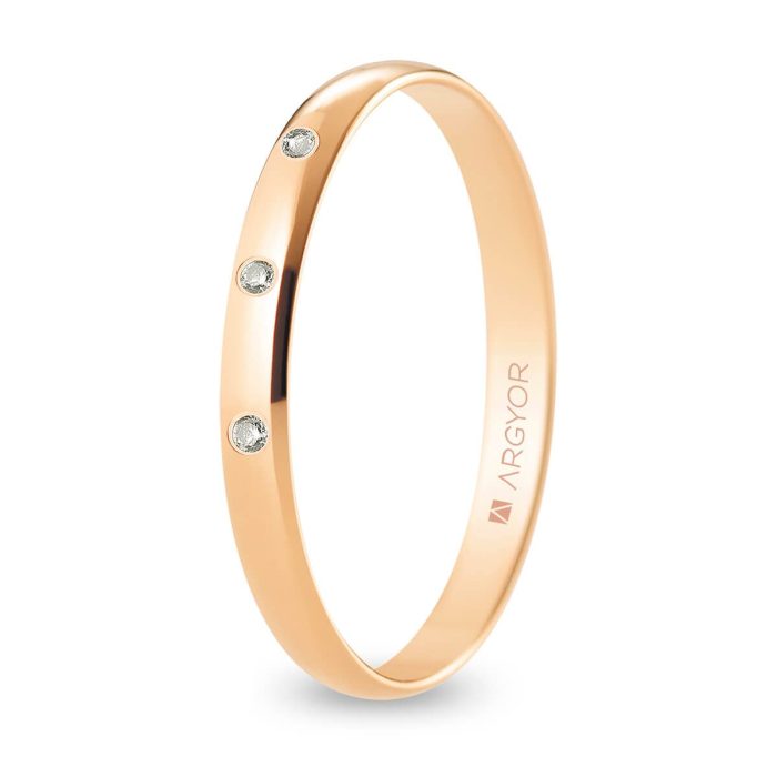 Alianza oro rosa