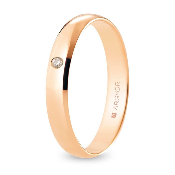 Alianza oro rosa