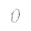 Anillo Lotus Silver unisex de plata con textura