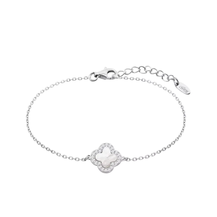 Pulsera Lotus Silver LP3927-2/1 Trendy – Plata 925 con Trébol de Nácar y Circonitas