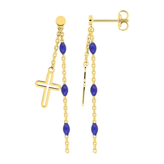 Pend. resina.plor azul