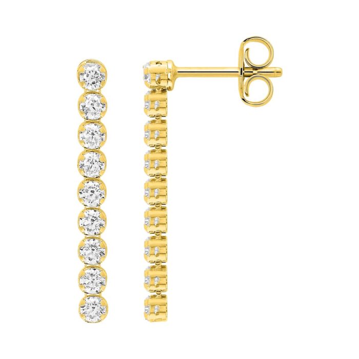 Pendientes largos cir. ch or