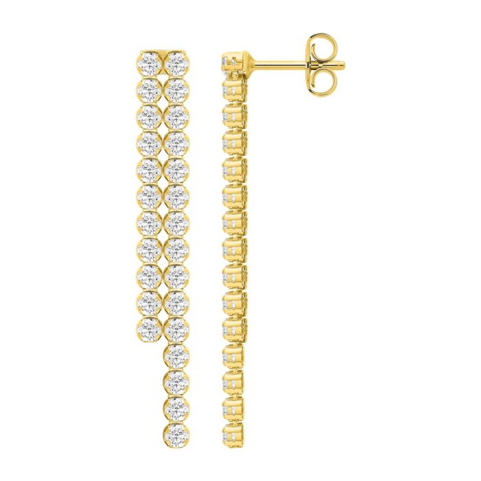 Pendientes largos cir. ch or