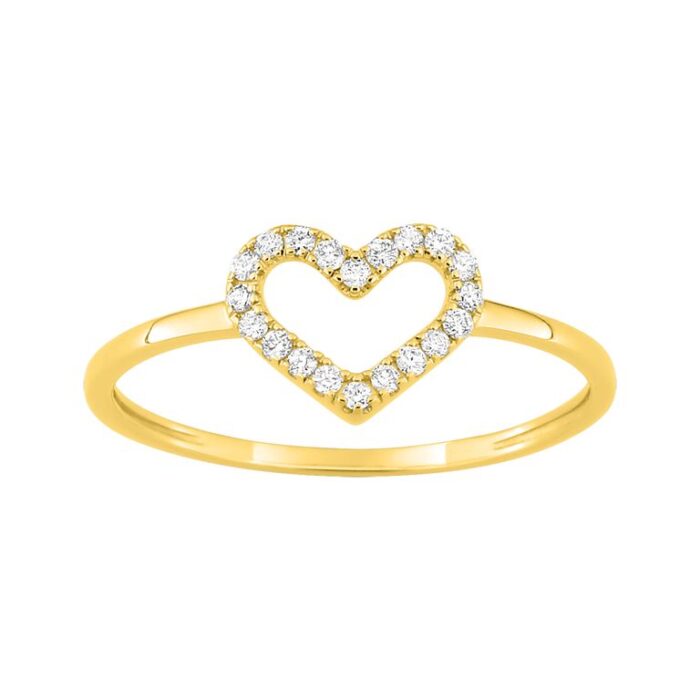 Anillo. di 0.10ct GH-P1 750 O.A.