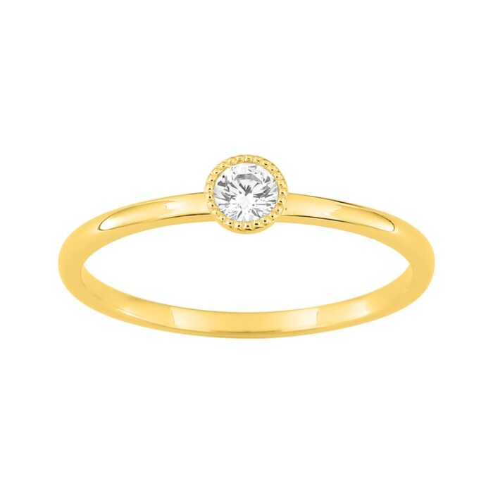 Anillo. di 0.15ct GH-P1 750 O.A.