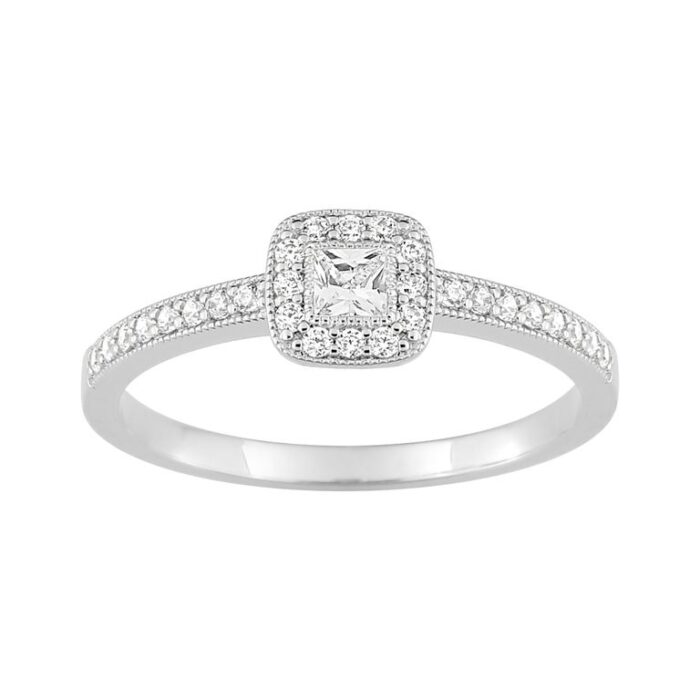 Anillo. di 0.27ct GH-P1 750 O.B.