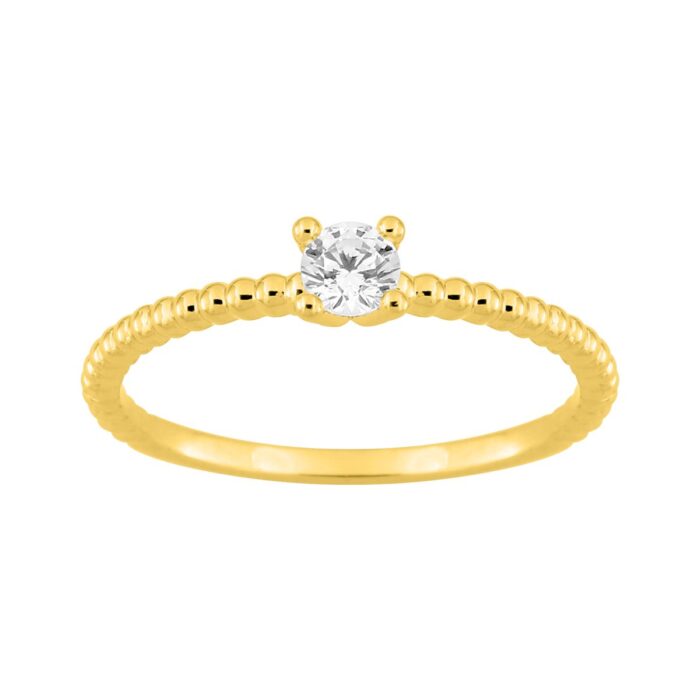 Solitario di 0.20ct GH-SI 18k o.a.