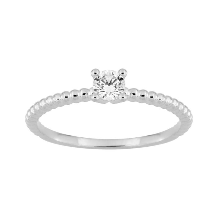 Solitario di 0.25ct GH-SI 18k o.b.