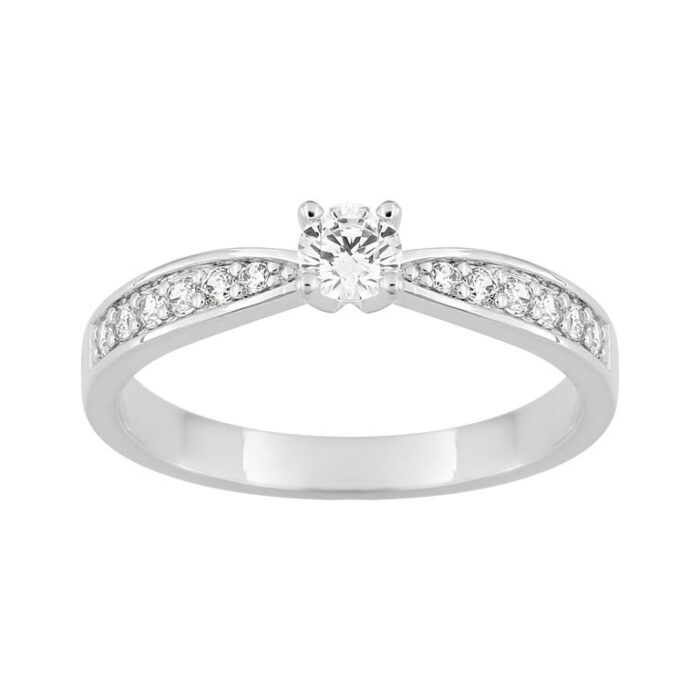 Anillo. di 0.41ct GH-P1 750 O.B.