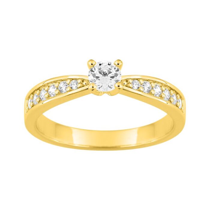 Anillo. di 0.48ct GH-P1 750 O.A.