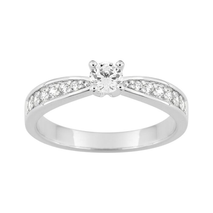 Anillo. di 0.48ct GH-P1 750 O.B.
