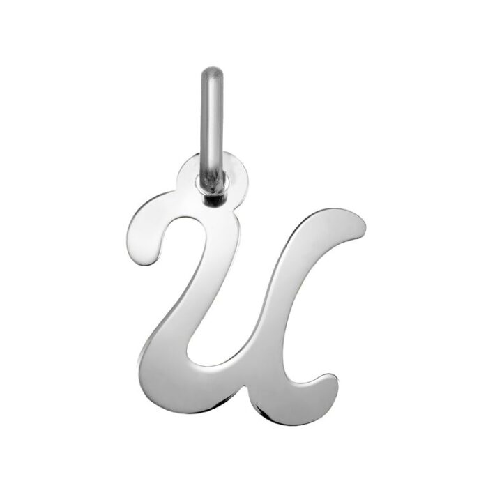 Col Letra U ag925rh