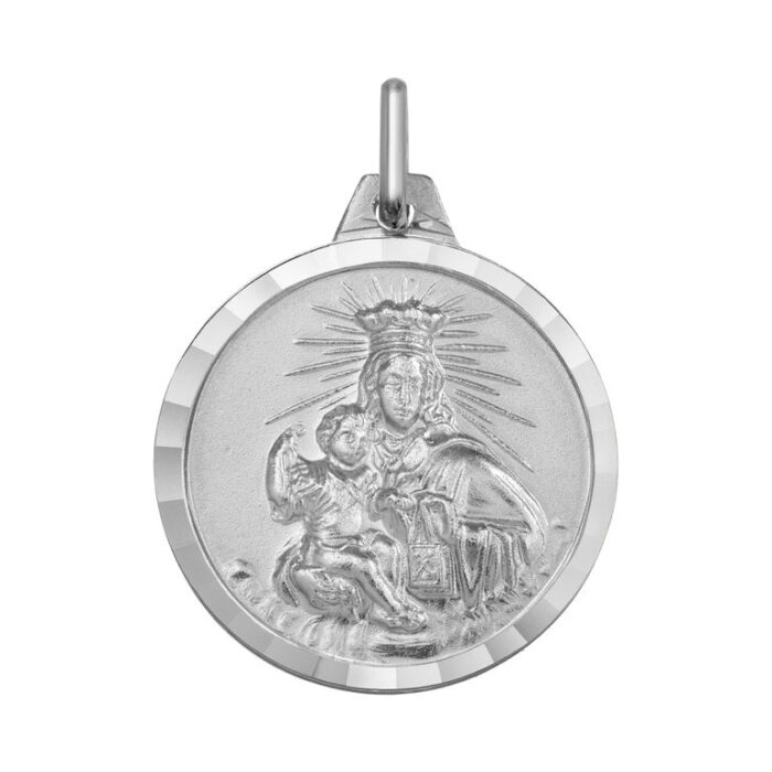 Medalla virgen del carmelo ag925rh