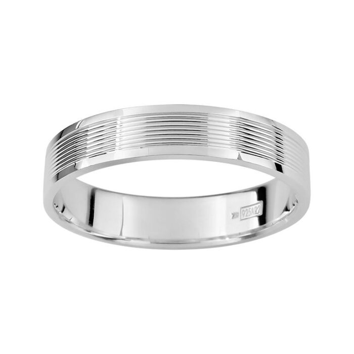 Anillo fantasía 4mm ag925rh