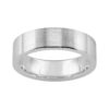 Alianza de plata plana 5.50 mm 337278 Alianza plata plana de 5.50 mm con textura mate.