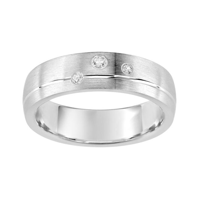Anillo fantasía 5 mm cz ag925rh