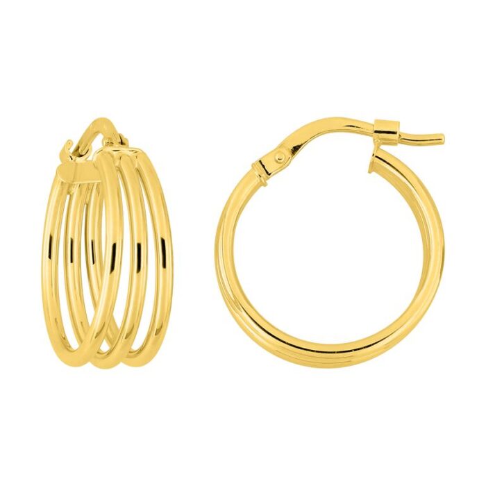 pendientes de aro O750 O.A.