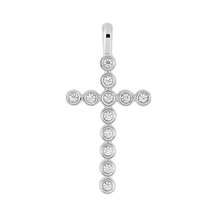 Cruz di 0.10ct o 750b