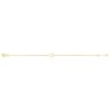Pulsera corazón oro 9k