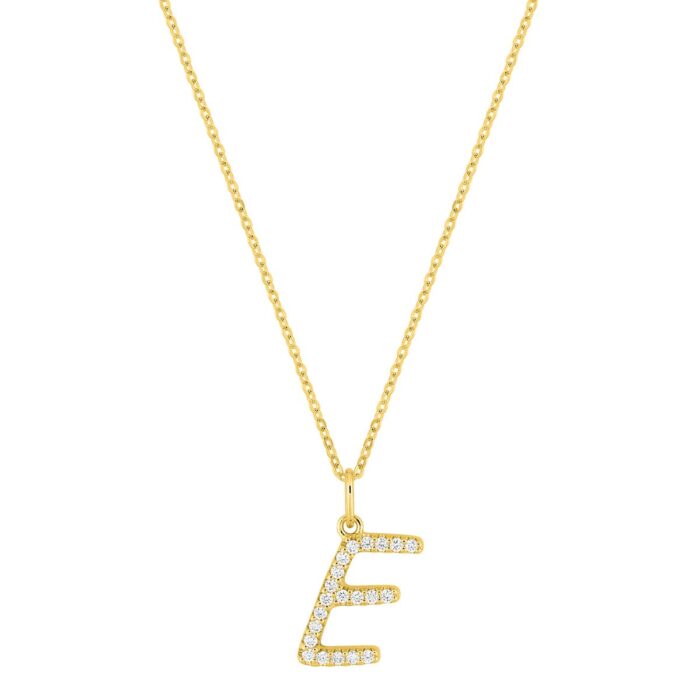 Col. letra E F-VS.synt d0.13ct O.A. 375