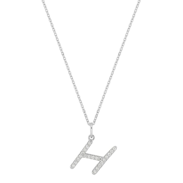 Col. letra H F-VS.synt d0.13ct O.B. 375