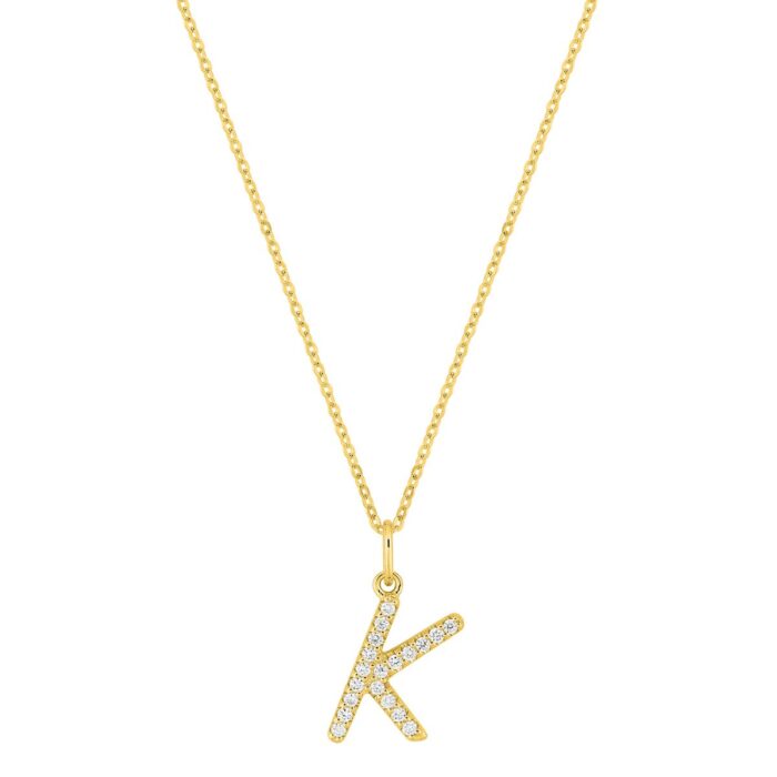 Coll. letra K F-VS.synt d0.11ct O.A. 375